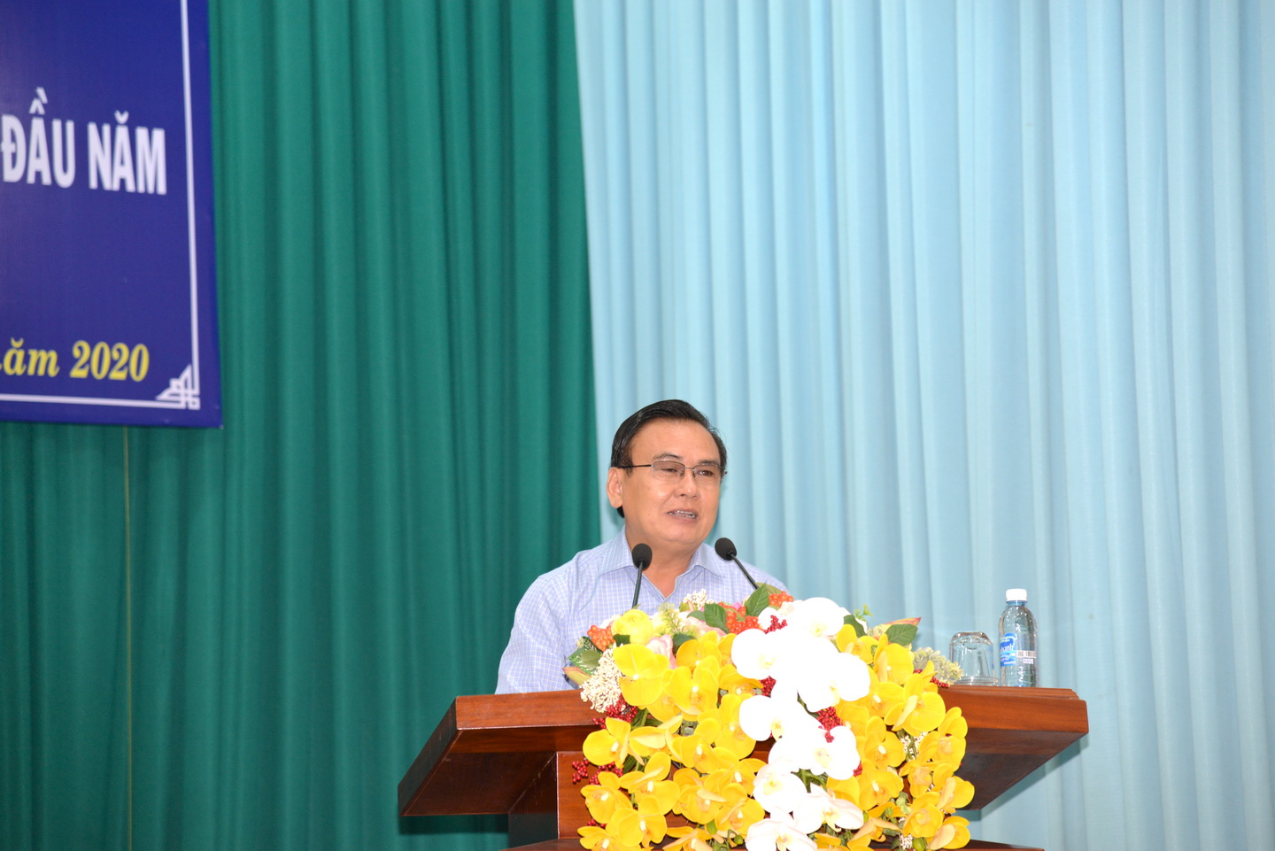 Đồng chí Võ Văn Bình, Phó Bí thư Thường trực Tỉnh ủy gợi ý những vấn đề trọng tâm hội nghị cần tập trung thảo l;uận