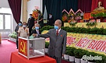 34 đồng chí đắc cử vào Ban Chấp hành Đảng bộ huyện Tân Phước khóa VI