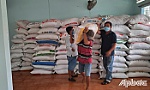 Huyện Gò Công Tây tiếp nhận 10 tấn gạo từ mạnh thường quân