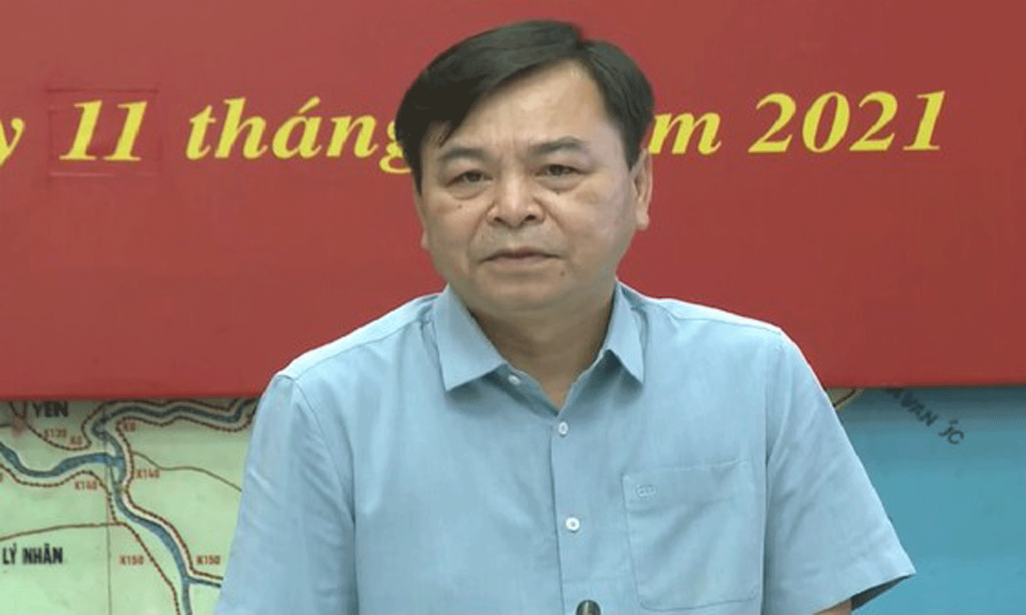 Thứ trưởng Bộ NN-PTNT Nguyễn Hoàng Hiệp, Phó trưởng Ban chỉ đạo Trung ương về phòng chống thiên tai yêu cầu hạn chế tối đa di dân khi chưa cần thiết do tình hình dịch Covid-19