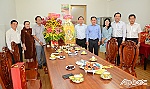 Chủ tịch UBND tỉnh Tiền Giang Nguyễn Văn Vĩnh thăm, chúc tết doanh nghiệp