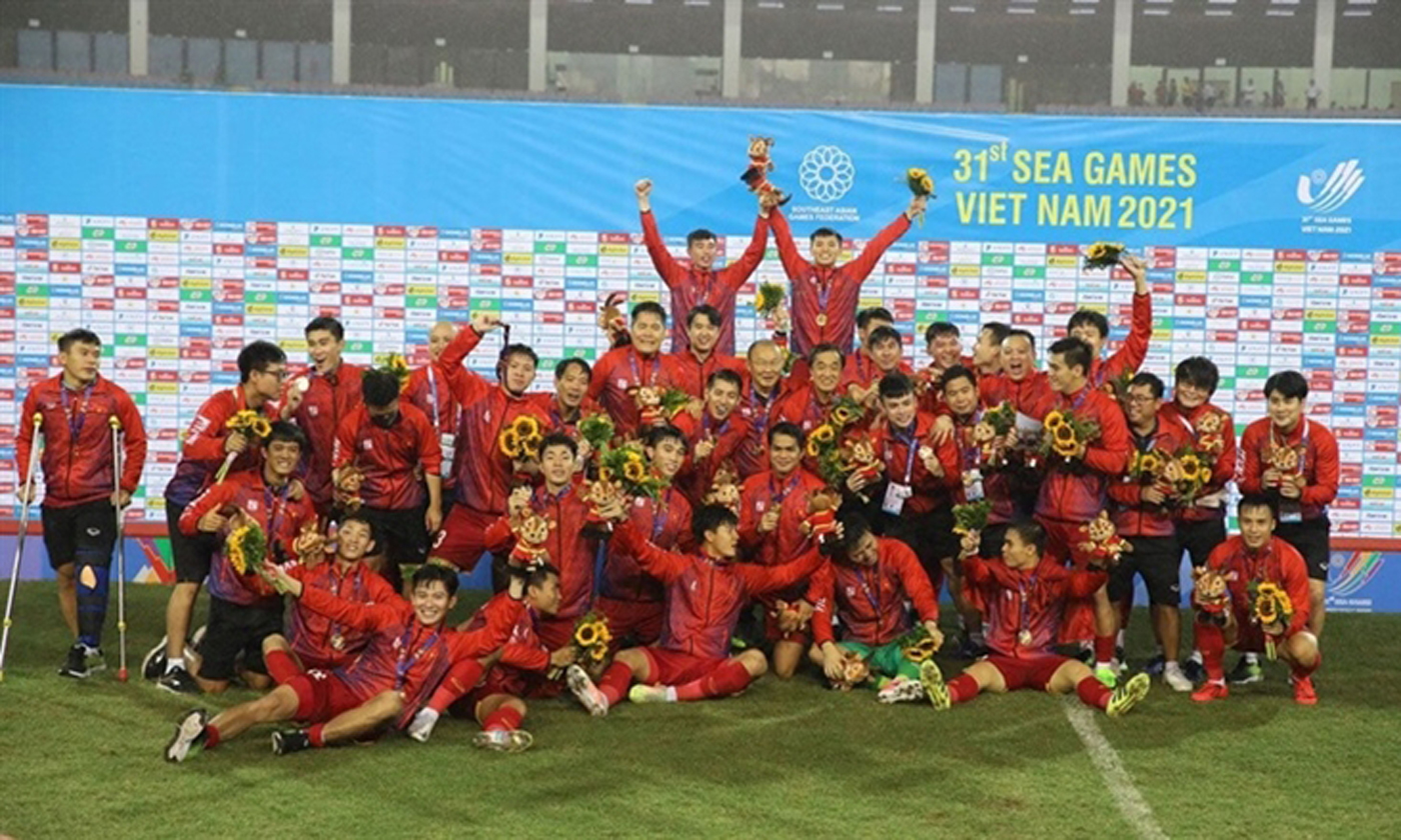 U23 Việt Nam vô địch SEA Games 31. 