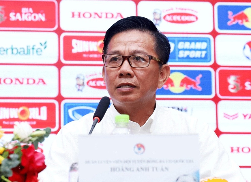 Ông Hoàng Anh Tuấn sẽ dẫn dắt U.23 Việt Nam dự giải U.23 châu Á 2024, diễn ra tại Qatar vào tháng tới. Ảnh: VFF 