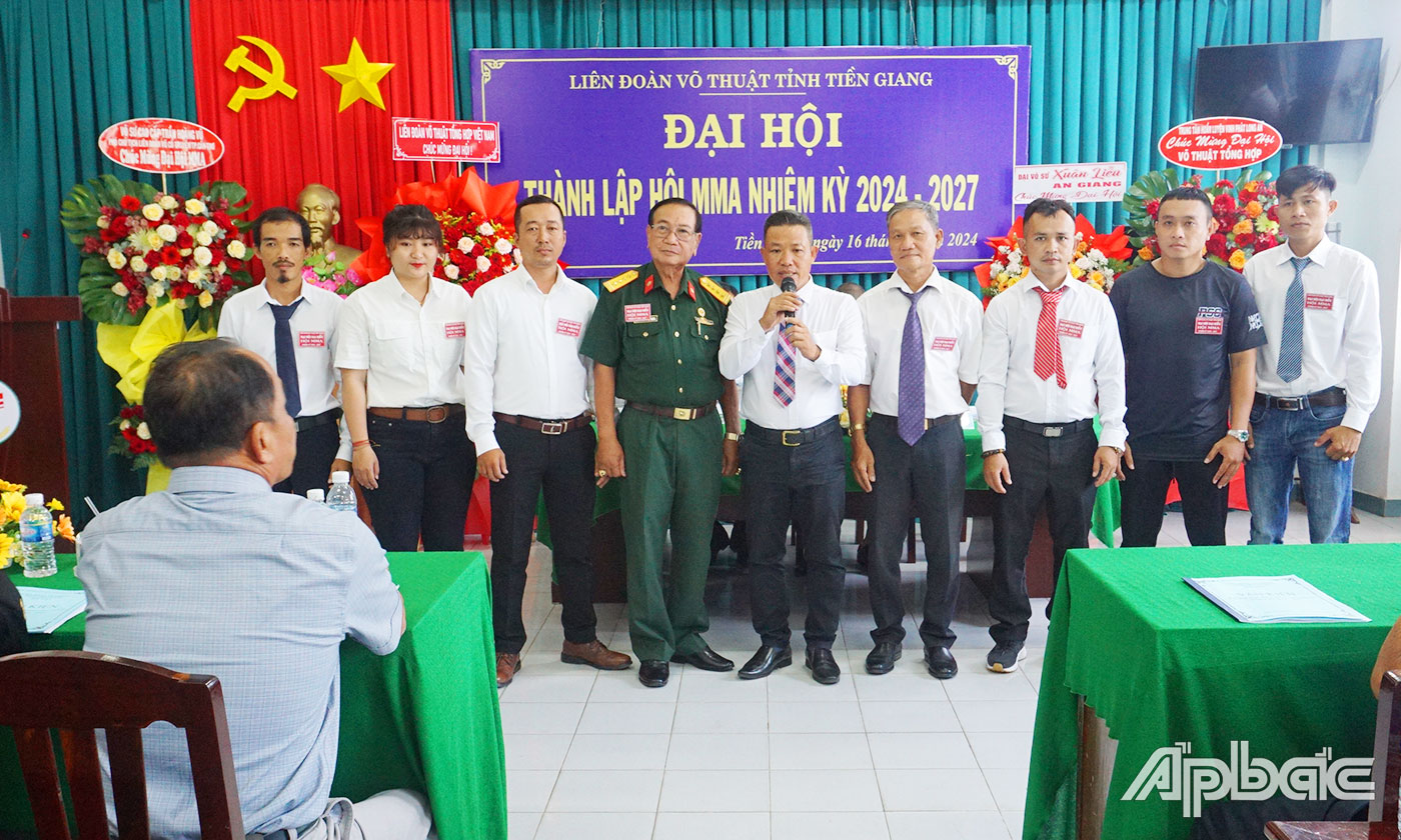 Ông Ngô Thành Yên đắc cử Chủ tịch Hội MMA tỉnh Tiền Giang nhiệm kỳ 2024 - 2027