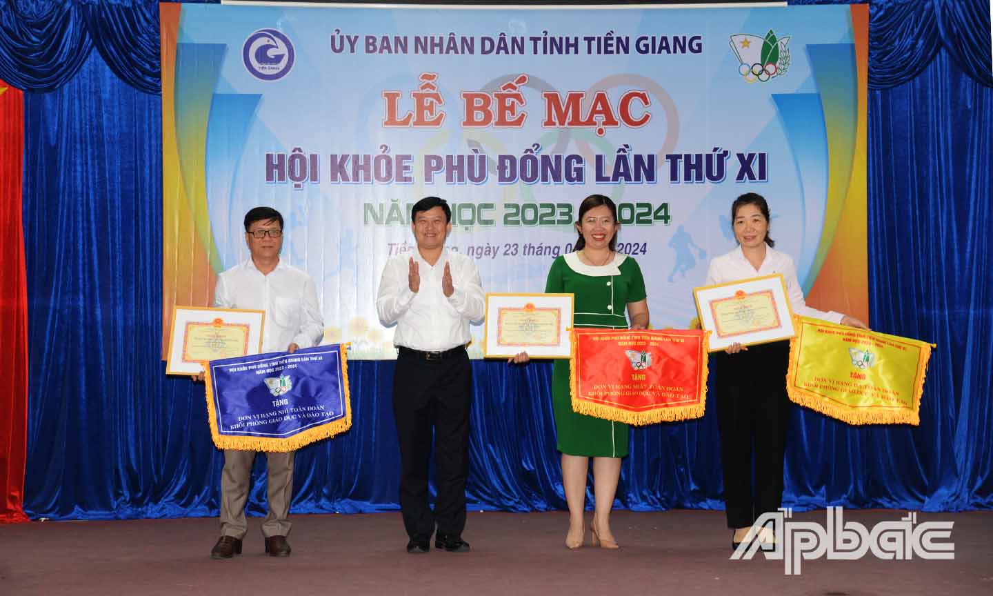 Bế mạc Hội khỏe Phù Đổng tỉnh Tiền Giang lần thứ XI