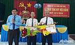 Huyện Chợ Gạo: 31 đảng viên được trao tặng Huy hiệu Đảng