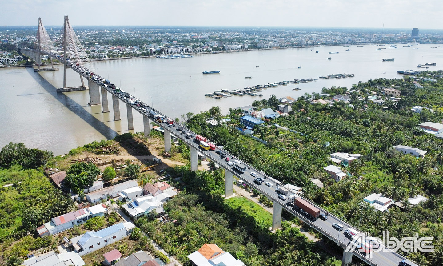 Cục Đường bộ Việt Nam: Chấp thuận chủ trương cấm xe 3 trục qua cầu Rạch Miễu theo khung giờ tất cả các ngày
