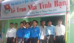 Đoàn khối Các cơ quan tỉnh trao nhà tình bạn