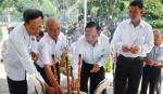 Tôn tạo, chăm sóc Nghĩa trang liệt sĩ xã Thanh Bình