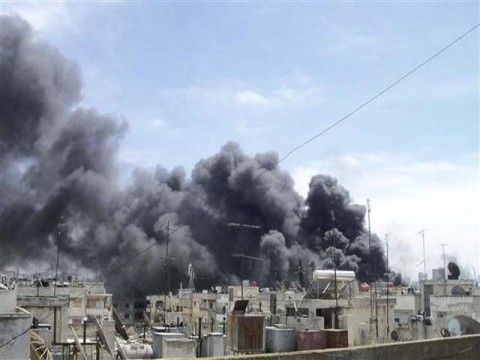 Giao tranh vẫn tiếp tục bùng phát ở Syria. Ảnh: CNN