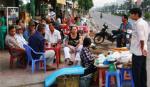 TP. Mỹ Tho: Vỉa hè bị tái lấn chiếm