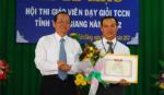 Kết thúc hội thi giáo viên dạy nghề trung cấp chuyên nghiệp