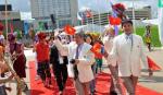 Lễ kéo Quốc kỳ đoàn Thể thao Việt Nam tại Olympic 2012