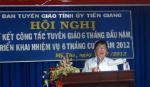 Triển khai thực hiện có hiệu quả công tác Tuyên giáo