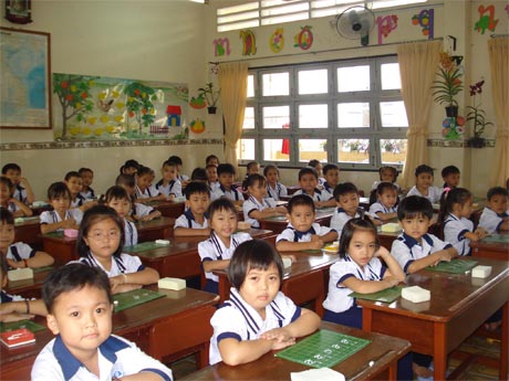 Ban đại diện cha mẹ học sinh là cầu nối gắn kết giữa nhà trường và gia đình. Ảnh: Minh Châu.