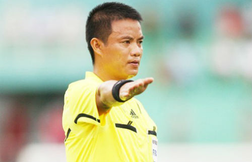 Trọng tài Võ Quang Vinh giành giải 