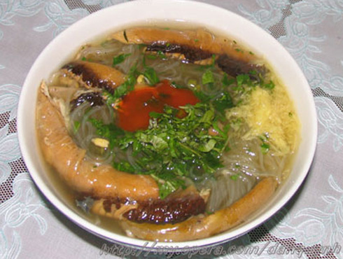 Miến lươn Nghệ An: