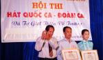 Hội thi hát Quốc ca, Đoàn ca và tự giới thiệu về trường