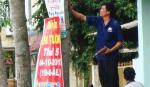 Cây xanh bị đóng đinh, khoan, đục…