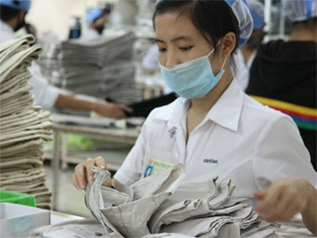 Xuất khẩu dệt may sang Nhật Bản tăng trưởng tốt trong năm nay (Ảnh chỉ có tính chất minh họa).