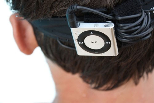 Đây là chiếc iPod rất tiện dụng khi đi bơi