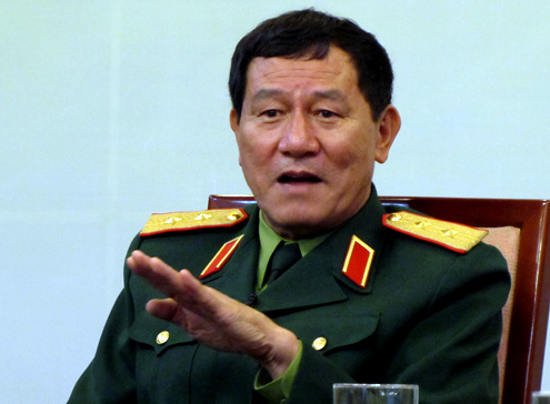 Anh hùng Phạm Tuân nhận định, B52 không ghê gớm như Mỹ tuyên truyền, nếu bay ngày thì chúng ta dễ dàng tiêu diệt. Ảnh: Hoàng Thùy.