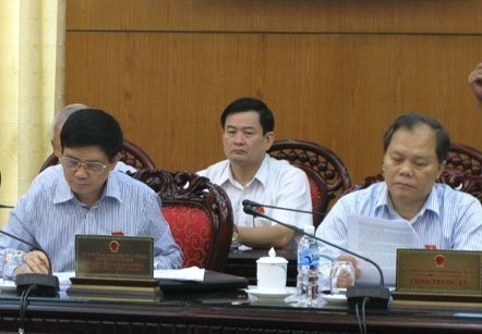   Phiên họp Ủy ban Thường vụ QH chiều 14/1. Ảnh: Lê Nhung
