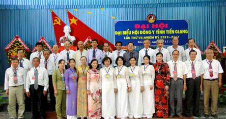 Ban chấp hành Hội Đông y tỉnh nhiệm kỳ 2012-2017.