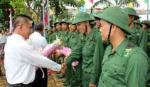Quân khu 9: Gần 9.000 thanh niên lên đường nhập ngũ