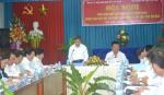 Phó Thống đốc Ngân hàng Nhà nước làm việc tại Tiền Giang