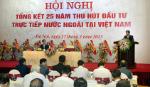 25 năm thu hút 211 tỷ USD vốn đầu tư nước ngoài