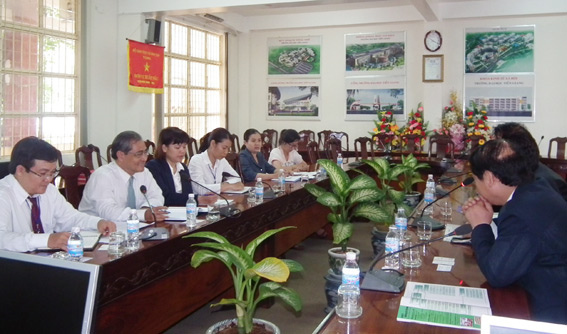 Trường Đại học Tiền Giang ký Biên bản thỏa thuận trao đổi học thuật và hợp tác với Trường ĐH Soongsil (Hàn Quốc) vào ngày 4-5-2011.