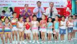 Trường Mầm non Bông Sen hội thi thể dục nhịp điệu