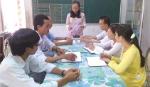 Cô hiệu trưởng nêu gương học tập và làm theo lời Bác