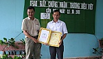 Ông Ba Lập mang thành quả tạo lập đến với cộng đồng