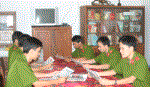 Công an huyện Châu Thành: Vận dụng lời Bác dạy đối với CAND