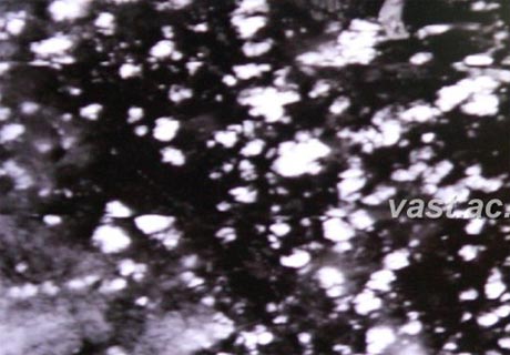 Ảnh truyền từ vệ tinh VNREDSat-1 tại vị trí Lũng Cú. Ảnh: vast.ac
