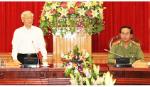 Tổng Bí thư Nguyễn Phú Trọng làm việc với Đảng ủy Công an Trung ương
