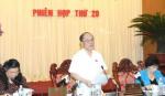 Bế mạc phiên họp thứ 20 Ủy ban Thường vụ Quốc hội
