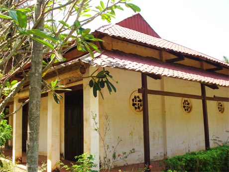 Quang cảnh chùa Linh Tuyền, tức chùa Cả Chốt ngày nay ở xã Vĩnh Hựu, huyện Gò Công Tây.