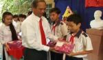 Ông Đỗ Vũ Thuận hết lòng với công tác khuyến học, khuyến tài