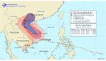 Bão số 14 cách Quảng Ngãi - Quảng Trị 250km
