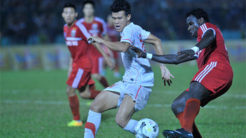 U23 Việt Nam không thể duy trì mạch bất bại (Ảnh: Minh Hoàng).