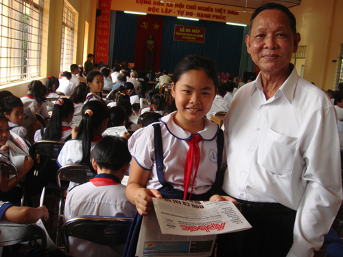 Trung tướng Nguyễn Việt Thành, người đưa ra ý tưởng thành lập quỹ. Ảnh: Ngọc Trung