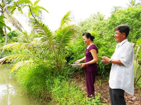 Ông Phạm Văn Đang và bà Lê Thị Liền.