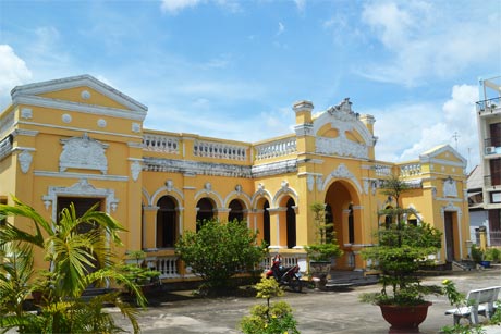 Toàn cảnh nhà Đốc Phủ Hải.