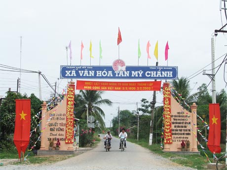 Qua 15 năm, phong trào xây dựng xã (phường) văn hóa đã giúp đời sống vật chất và tinh thần của người dân từng bước được nâng lên.