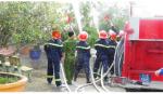 Chi cục thuế huyện Gò Công Tây: Diễn tập PCCC&CNCH