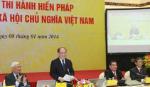 Hội nghị toàn quốc triển khai thi hành Hiến pháp
