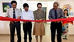 Khai mạc triển lãm mỹ thuật giao lưu giữa Tiền Giang và TP.Hồ Chí Minh
